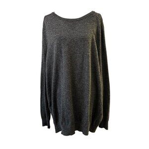 Mens Sonoma Gray Pullover Long Sleeve Sweater Lightweight & Comfortable 2XB